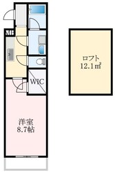 フジパレス初芝駅南Ⅱ番館の物件間取画像